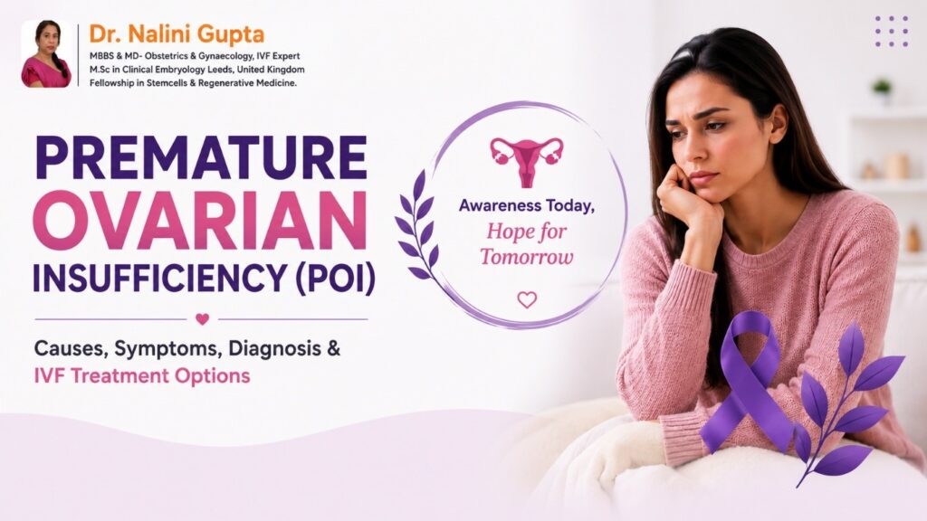 Premature Ovarian Insufficiency (POI): Causes, Symptoms, Diagnosis & IVF Treatment Options