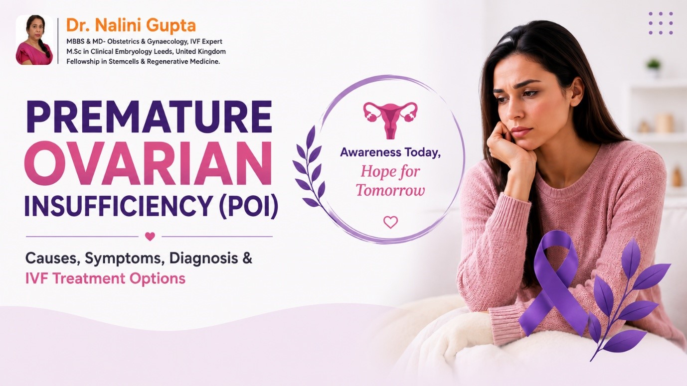 Premature Ovarian Insufficiency (POI): Causes, Symptoms, Diagnosis & IVF Treatment Options