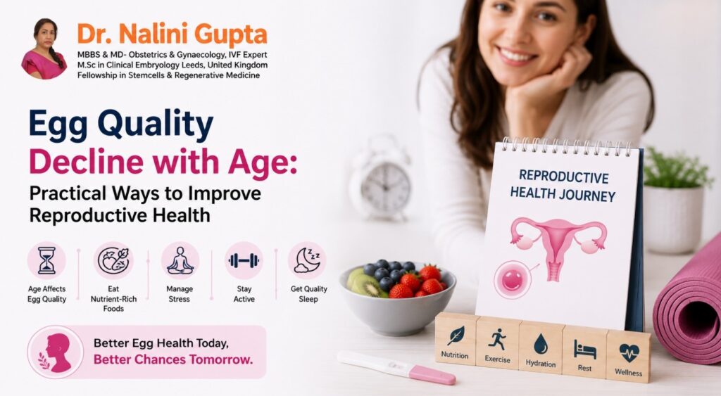 Egg Quality Decline with Age: Practical Ways to Improve Reproductive Health